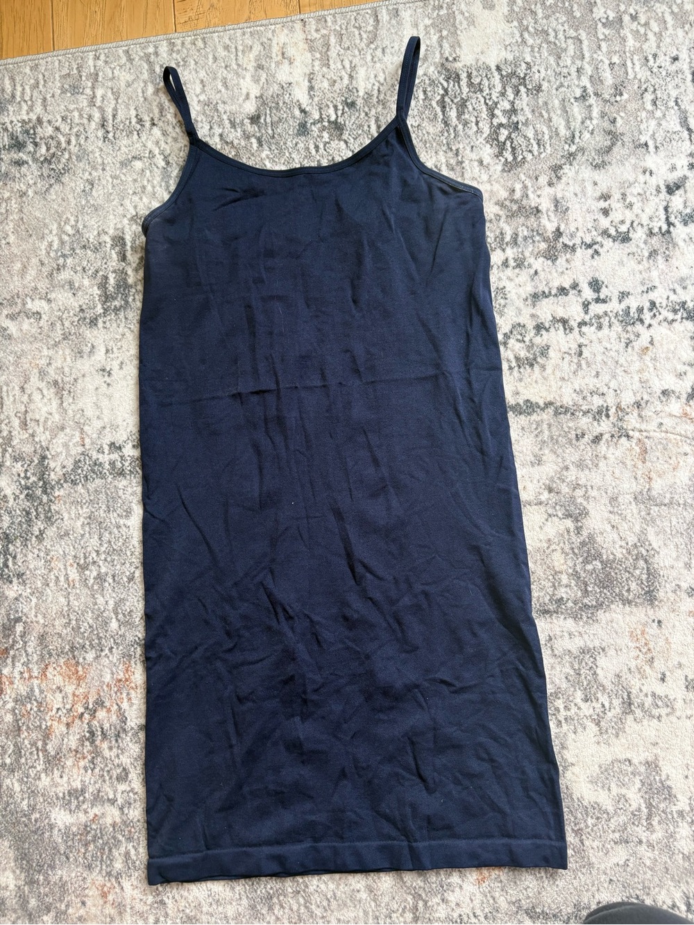 Zenana Outfitters Navy Slim Spaghetti Strap Camisole